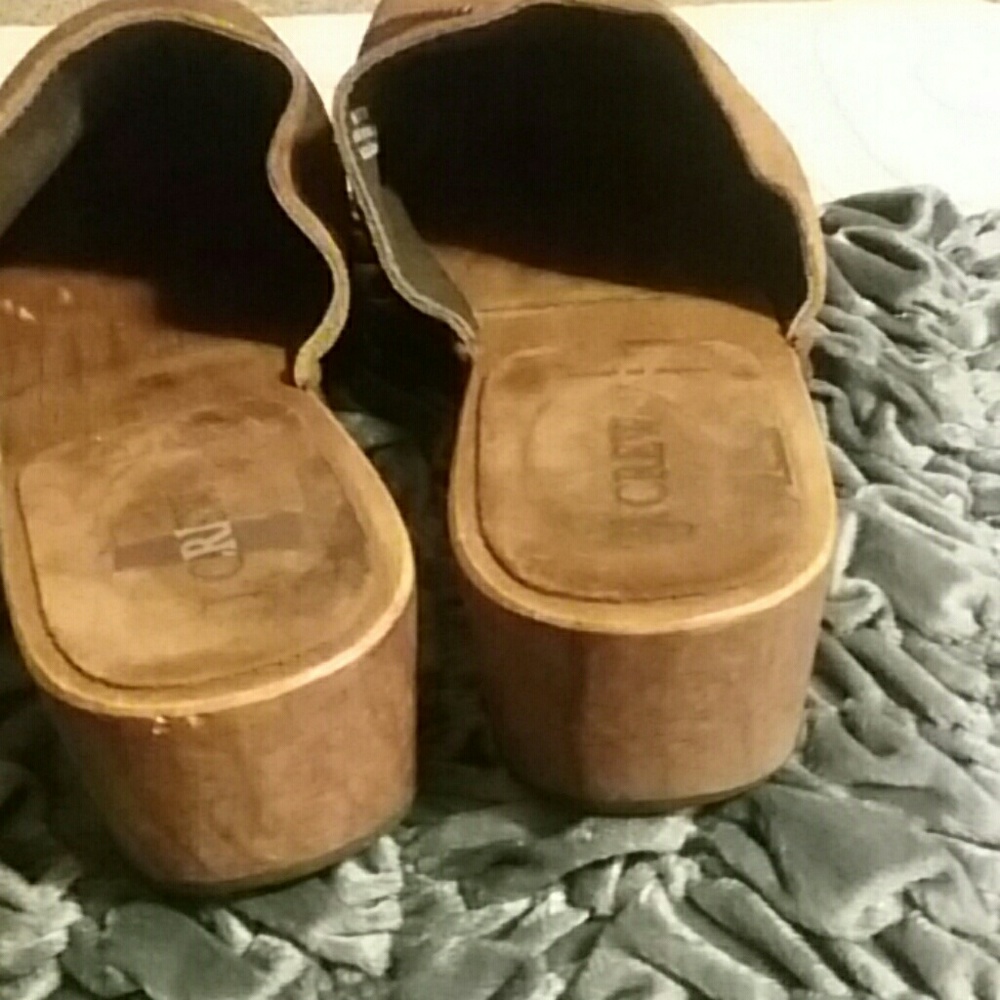 J. CREW PATCHWORK CLOGS - Picture 3 of 5